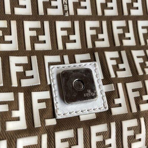 Fendi Rare Mamma Forever Rubberized Logo Bag - Picture 4 of 15